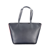 Bolso de mano azul de poliéster de Tommy Hilfiger